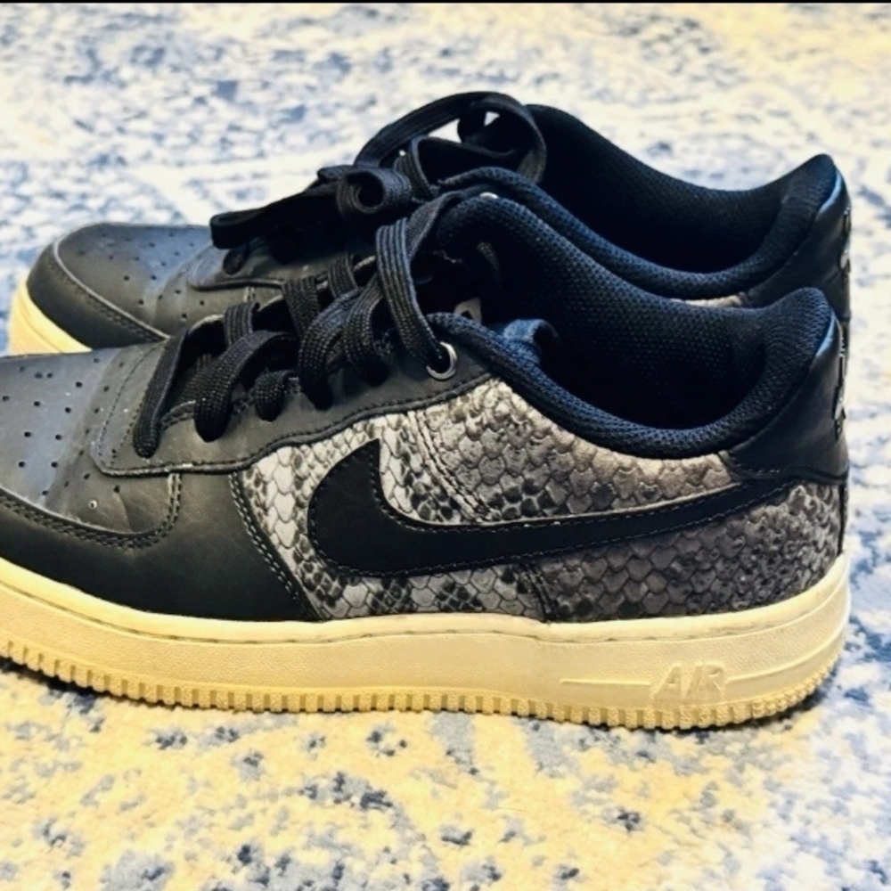 Stylish Black and Gray Kids Sneakers